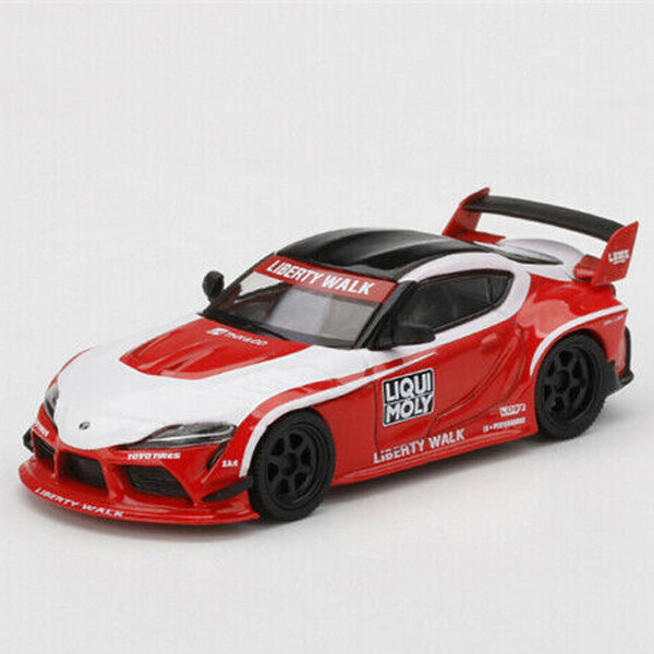 Mini GT LB Works LBWK Toyota GR Supra Liqui Moly 1:64 Red
