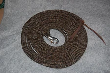 22' LONGE LINE LEAD ROPE WITH LOOP & BULL SNAP FOR PARELLI TRAINING METHOD