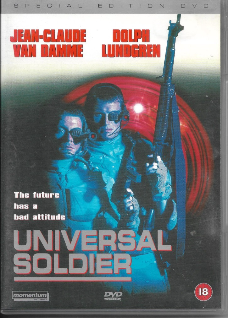Universal Solider    DVD Jean-Claude Van Damme  -Dolph Lundgren Special Edition