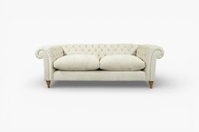 Cromwell Grand 4 Seater Sofa, Soft Chenille Natural