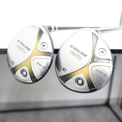 HONMA GOLF BERES S-02 Fairwayholz 2er Set Flex-R 2S ARMRQ 6 49 No H/C