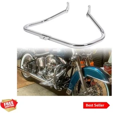 Chrome Engine Guard Highway Crash Bar Compatible with 2000-2017 Harley Herita...