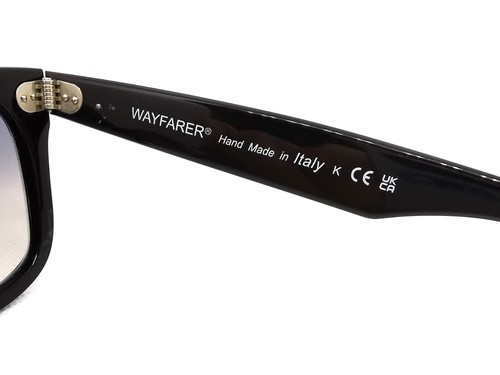 Ray-Ban 2140 901/32 WAYFARER 50◻22 | Occhiali da sole neri sfumati - Picture 6 of 8