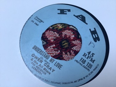 Owen Gray , Understand My Love , Apollo 12   , 7 Fab.