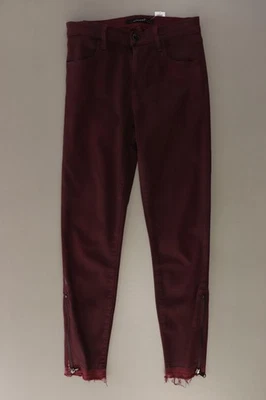 ✅ Pantalon J Brand pour femme taille W24, XS, 32 rouge en coton ✅ - Photo 1/4