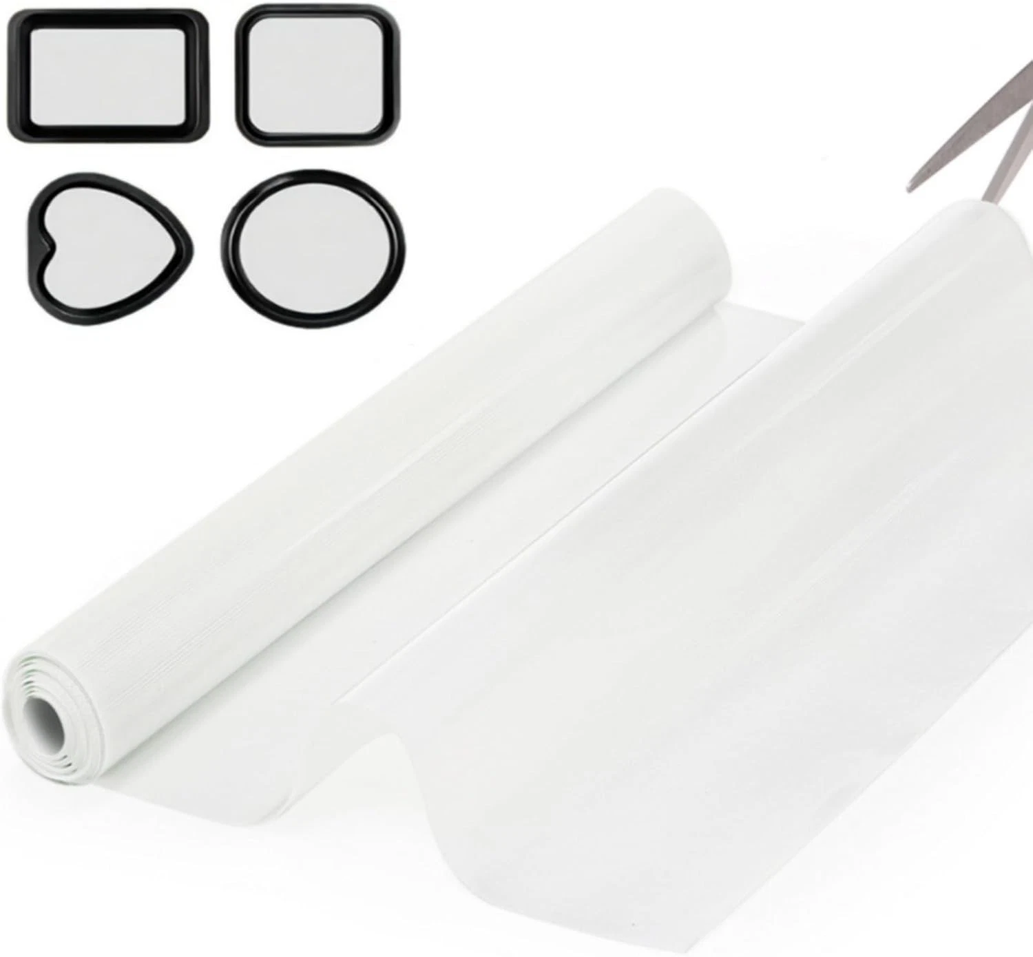 16 In x 8 FT Silicone Baking Mat Roll Non-Stick Pastry Mat Cut to Any Size Heat
Opens in a new windo