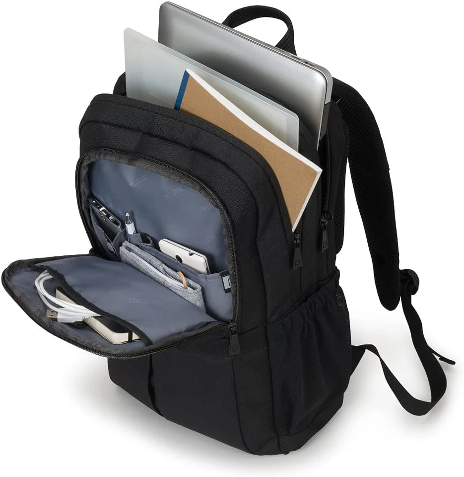 Dicota Sac à dos unisexe. 23 L Noir - Photo 2/4