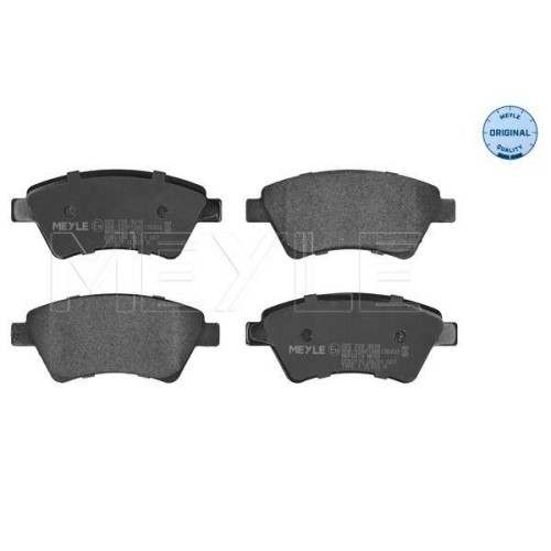 Plaquettes de frein Meyle 0252393018 anti-sifflement pour étrier Renault