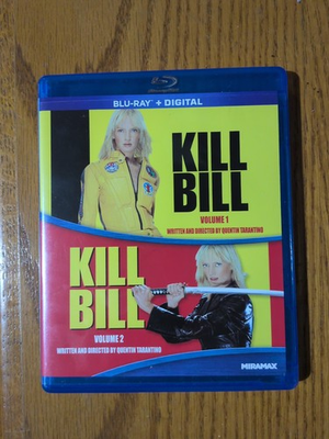 #ad Kill Bill Volumes 1 2 Blu ray Double Feature Clean No Scratches No Digital $30.00