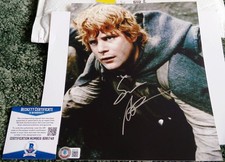 SEAN ASTIN SIGNED 8x10 AUTOGRAPHED PHOTO ~ BECKETT BAS AUTO ~ LORD OF THE RINGS