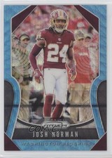 2019 Panini Prizm Blue Wave Prizm 183/199 Josh Norman #66 pm6