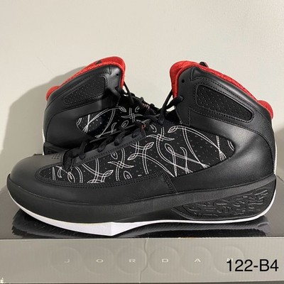 Size 12.5 - Air Jordan Icons Black Varsity Red 393852-001 BRAND NEW! Ship Fast!