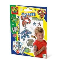 Ses Creative Animal Fighters Tattoos For Children, 3 Years And Abov... NEW