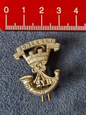 2nd (Taunton) VB Somerset Light Infantry collar badge circa 1896-1908