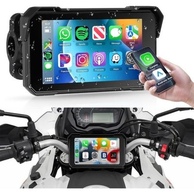 5'' Motorrad Apple CarPlay Wasserdicht GPS Navi TouchScreen Navigator Autoradio