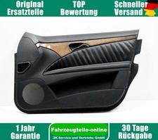Mercedes E-Klasse W211 T&uuml;rverkleidung T&uuml;rpappe Vorn rechts Leder anthrazit 831