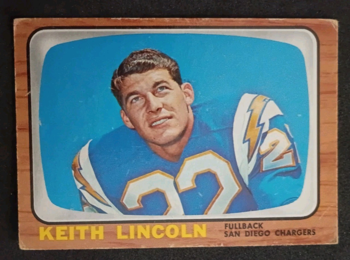 1966 Topps - Keith Lincoln #127
