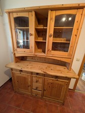 Küchenschrank Küchenbuffet Landhausstil Massivholz Kiefer gelaugt