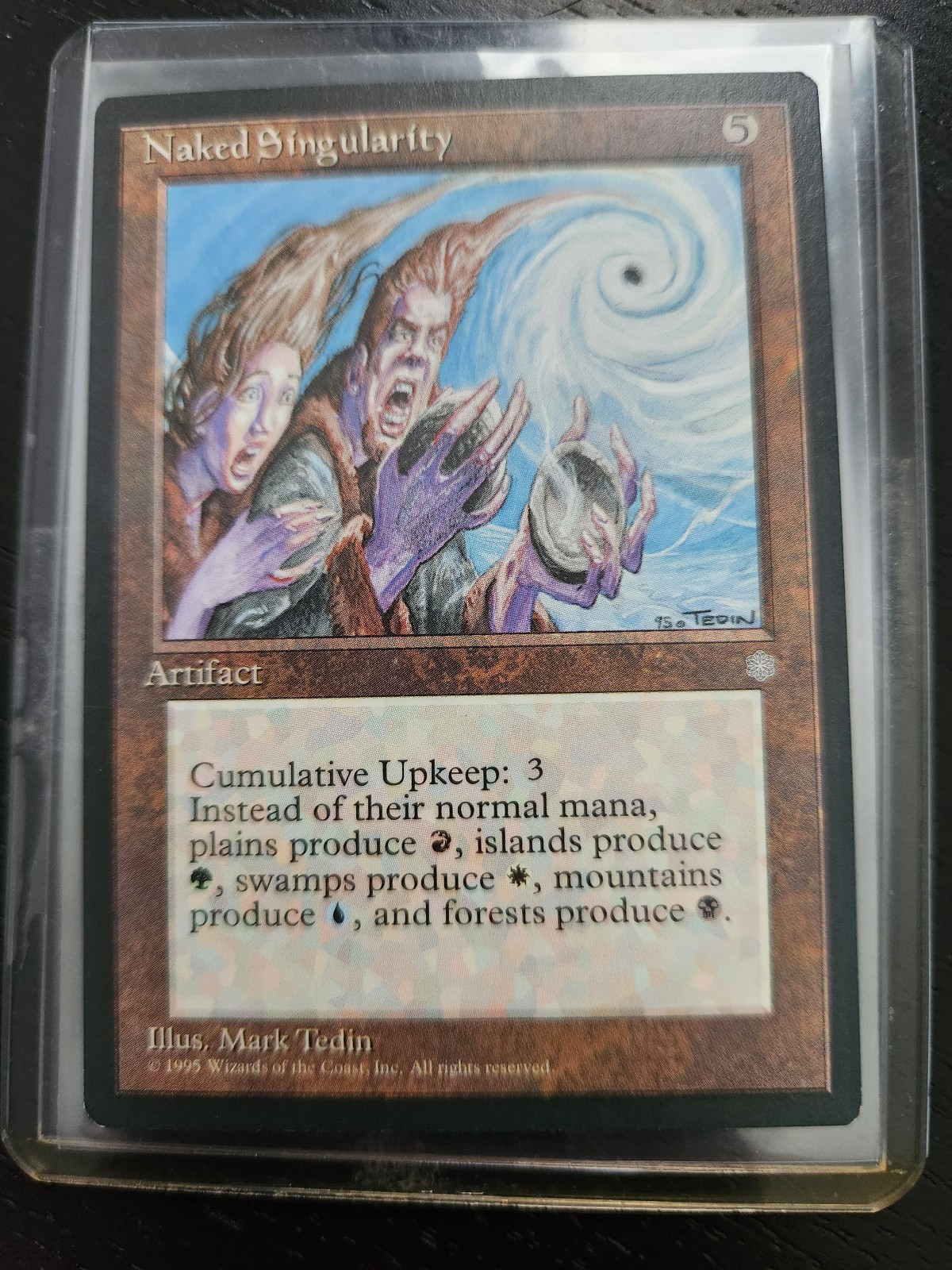 Naked Singularity [Ice Age] MTG English Regular NM *Actual Pictures