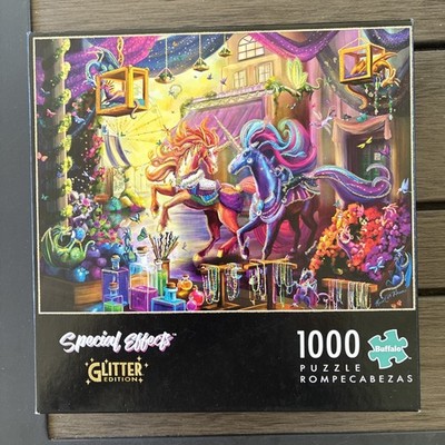 Buffalo Special Effects Glitter Edition Twilight Marketplace 1000 Pc Puzzle
