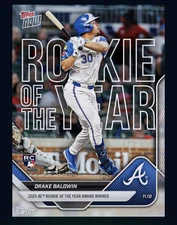 2025 TOPPS NOW-NL Rookie of the Year Winner-DRAKE BALDWIN(Topps Bunt DigitalCard