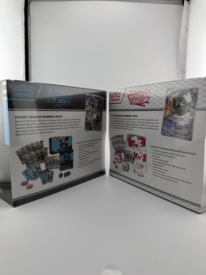 Pokemon Black Bolt and White Flare Elite Trainer Box ETB Set of 2