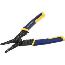 8 Inch Wire Stripper Cutter Pliers for 10-22 AWG with Comfort Grip Professional
