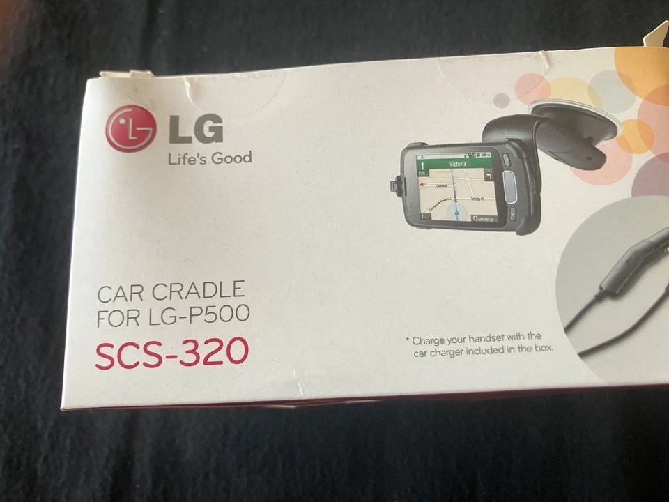 Soporte para teléfono celular LG SCS-320 para teléfono móvil P500 coche/cuna Foto 2 de 4