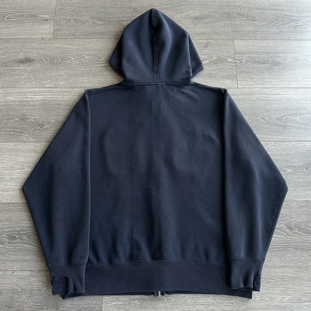 Vintage Y2K Ralph Lauren USA Spellout Zip Up Hoodie Men's Medium