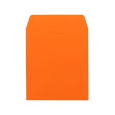 Hygloss 30 Library Card Pockets 3.5x5 Inch - Non-Adhesive Pocket Envelopes - Ora