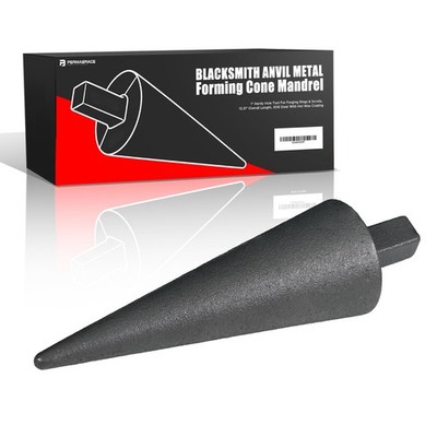 Blacksmith Anvil Metal Forming Cone Mandrel - 1'' Hardy Hole Tool for Forging ...