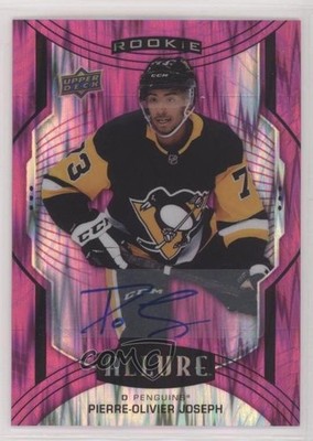2020-21 Allure SP Magenta 52/75 Pierre-Olivier Joseph #129 Rookie Auto RC 0il7