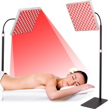 Red Light Therapy Lamp with Stand 660nm Red 850nm Infrared Light for Body Face