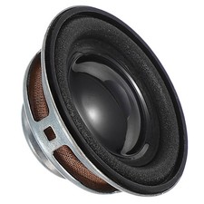 2Pcs 3W 4Ohm Small Speakers Square Micro External Magnet Speaker 36x18mm Black