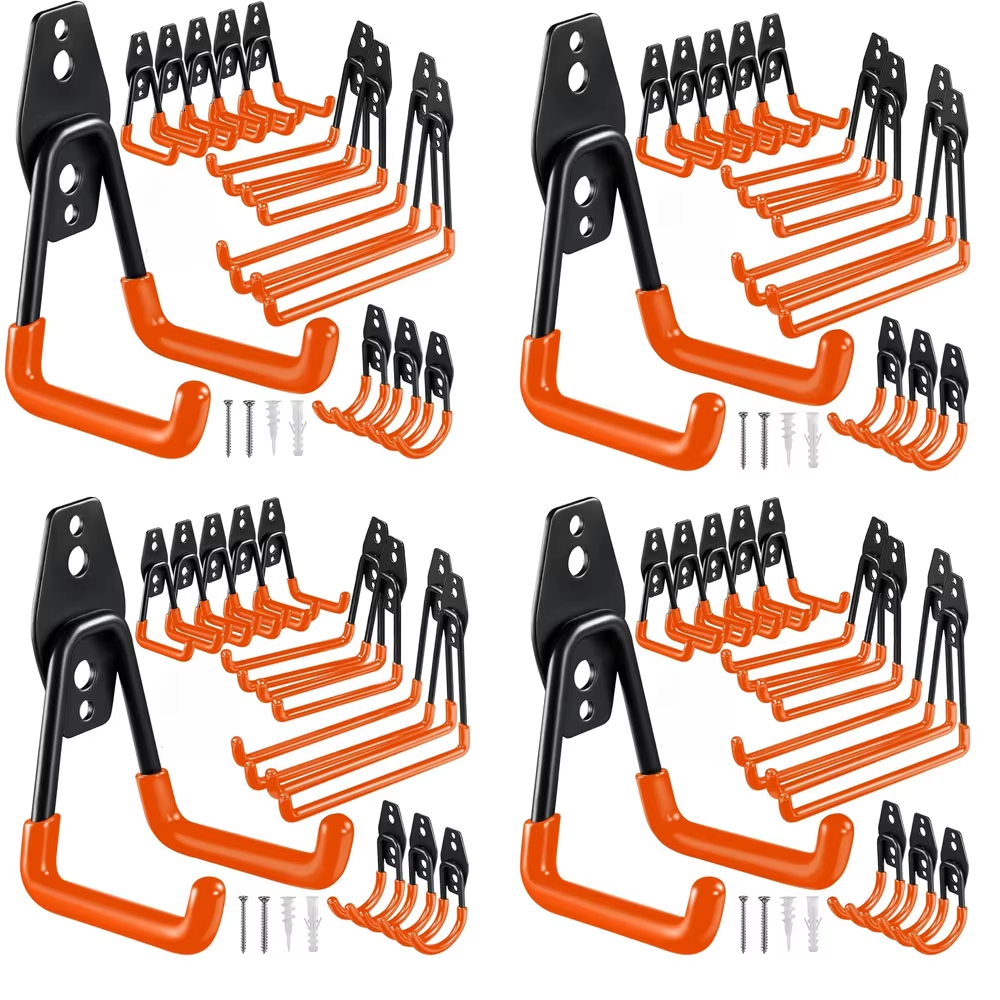 Heavy Duty Metal Hook Garage Organizer Wall Mount Bicycle Hanger Hooks Wall Moun