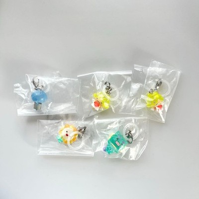 JOCHUM Mejirushi Accessory Charm Set: Moco, Yanukami, Mikun, Bira Capsule