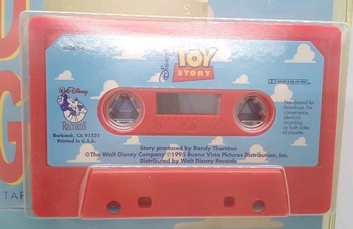 Disney Toy Story Read Along Cassette Tape w/24 page Book 1995 - MIP! - Picture 3 of 4
