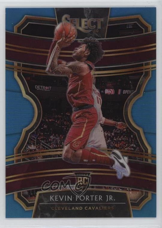 2019-20 Panini Select Concourse Light Blue Prizm 5/299 Kevin Porter Jr #85 0q3