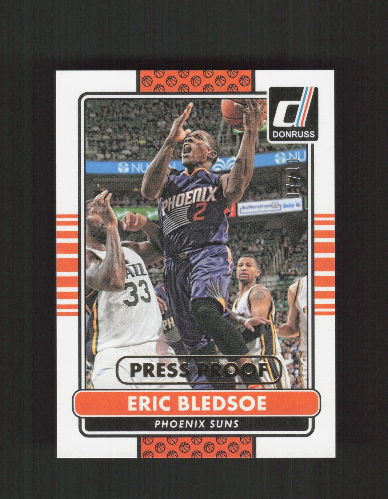 2014-15 Donruss #25 Eric Bledsoe Press Proofs Gold #/10