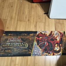 YUGIOH BATTLE PACK 2 WAR OF THE GIANTS SLIFER MINI PLAYMAT