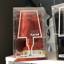 lampada da tavolo take kartell arancione
