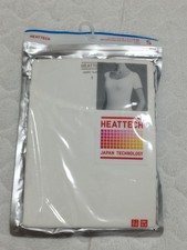 Uniqlo HEATTECH Warm Crew Neck short-sleeve t-shirt in white size S