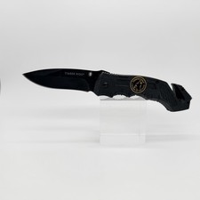 Cuchillo Plegable Timber Wolf TW203 Negro 7.5" Acero Inoxidable Bolsillo Artesanal