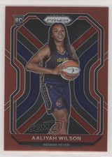 2021 Panini Prizm WNBA Red Prizm 266/299 Aaliyah Wilson #99 r5f