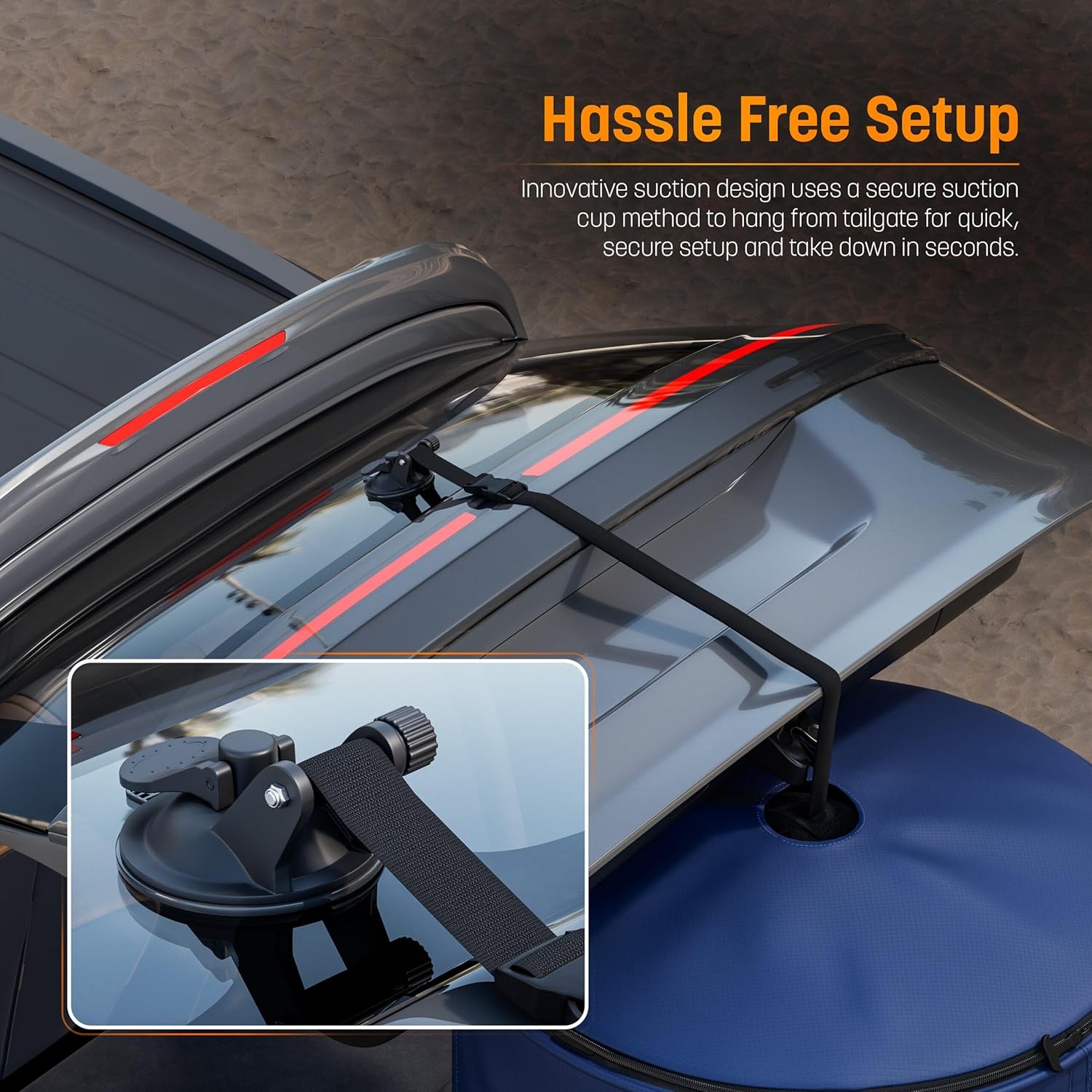 Instant Changing Tent for SUV Trunk, Easy Pop-Up Privacy Shelter with Liftgate S