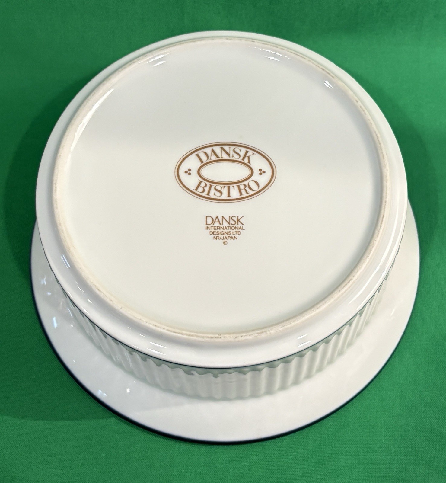 DANSK Bistro MARIBO Round Soufflé/Casserole Baking/Serving  Dish “PERFECT”