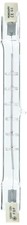 GE 23735 500W Halogen Lamps, Q500T3/4CL, R7s base, C-8 Filament