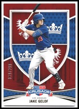 2024 Panini Crusade #114 Jake Gelof Red #/299