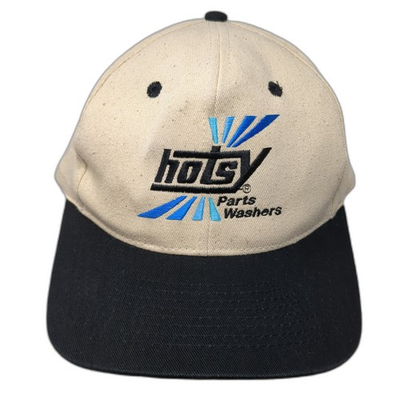 #ad Hotsy Parts Washers Snapback Cap Beige One Size Adjustable Embroidered Kc Brand $20.00