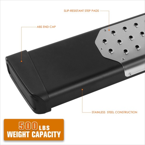 J2 Powdercoated 6.5" Side Step Running Boards for 09-22 Ram 1500-3500 Crew Cab - Bild 5 von 9